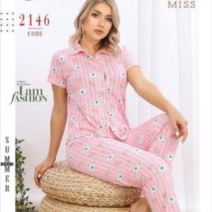 Women 100% cotton pajamas